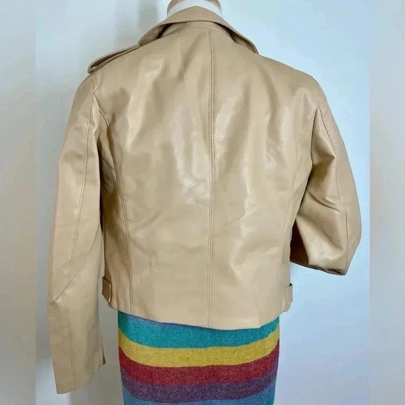 Blank NYC | Head to Toe Jacket | Vegan Leather Moto | Large - Picture 3 of 7